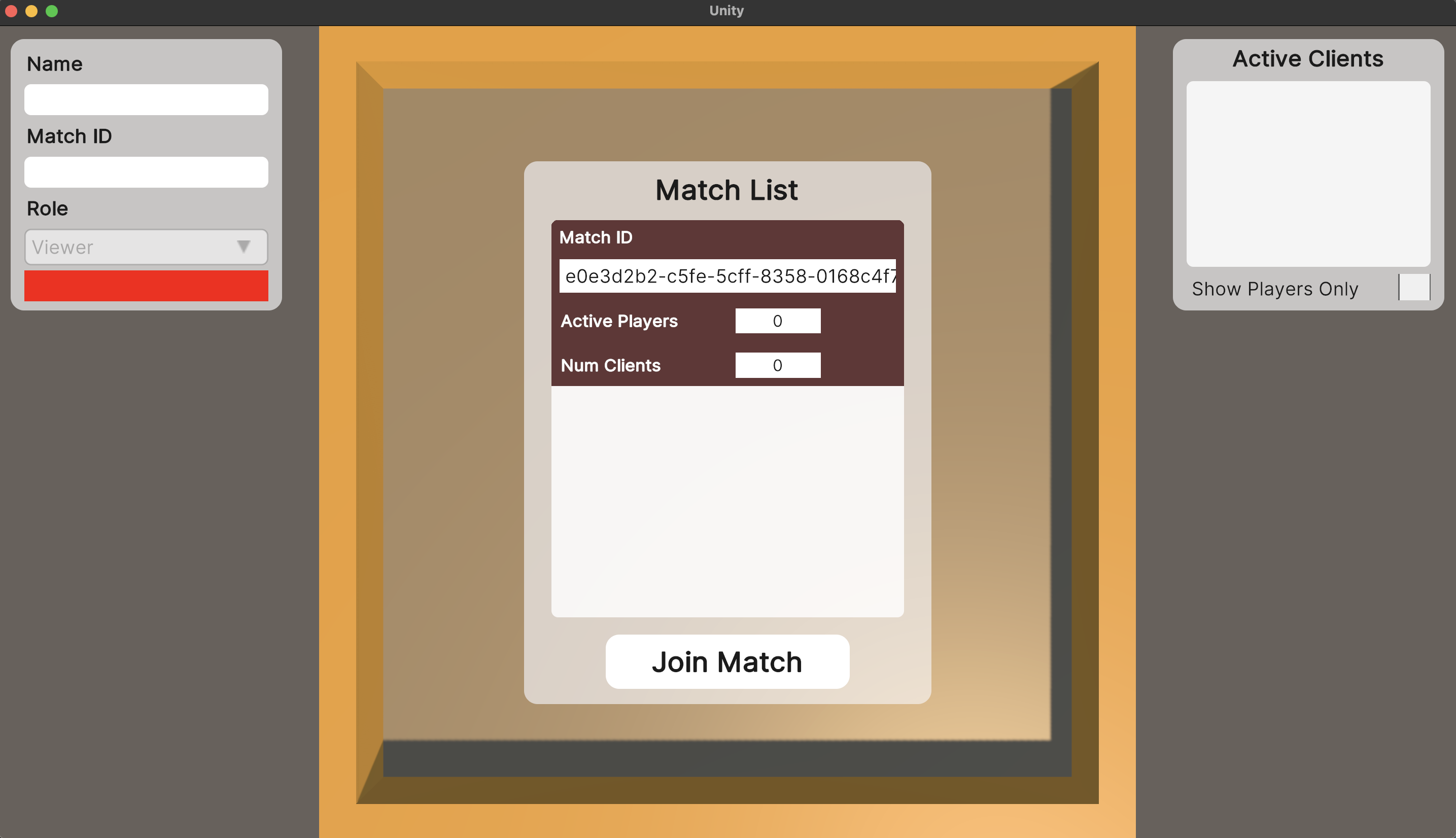 match join panel