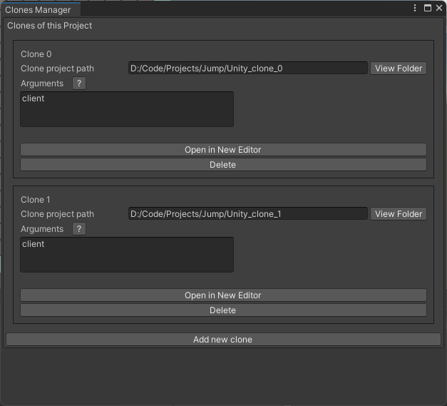 ParrelSync Setup